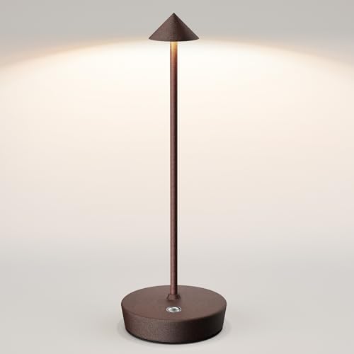 Slsmd Tischlampe Kabellos Ip54 Led Outdoor Lampe 6000mah