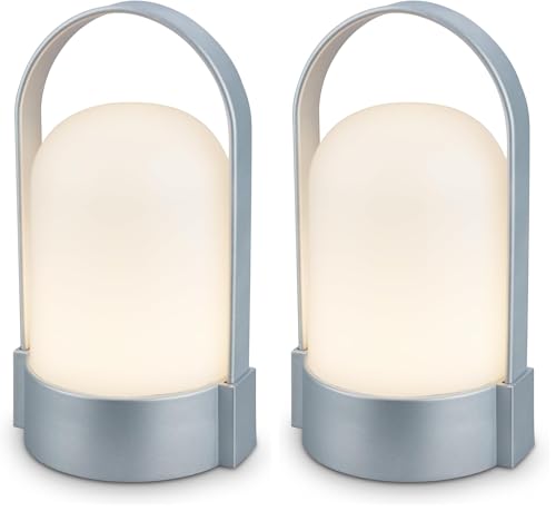 Briloner Led Tischlampe Kabellos Ip44 Mit Touch Dimmbar