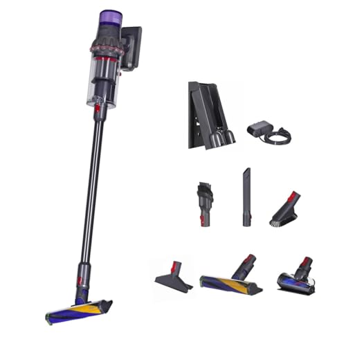 Dyson V15 Detect Fluffy Akku Staubsauger Gelb Lila