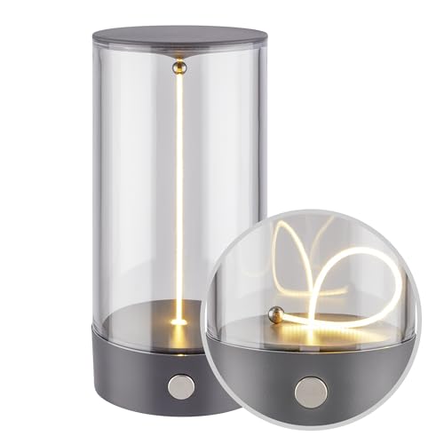 Briloner Led Tischlampe Kabellos Mit 4 Stufen Schaltung