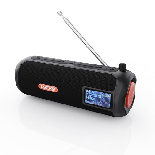 Leicke Dab Radio Tube Tragbarer Bluetooth Lautsprecher Mit