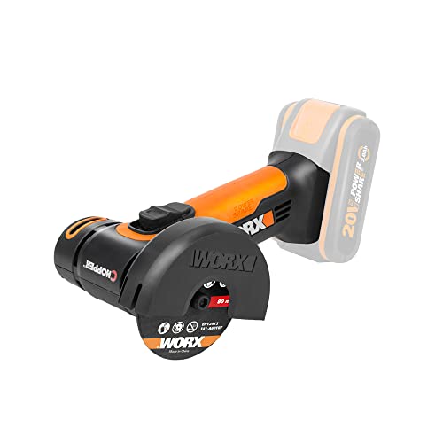 Worx Wx801 9 Mini Akku Winkelschleifer Chopper 20v