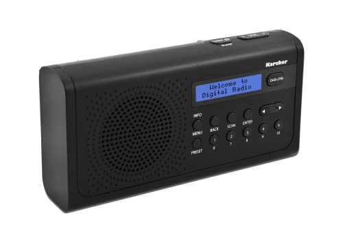 Karcher Dab 2405 Tragbares Dab Radio Dab Ukw