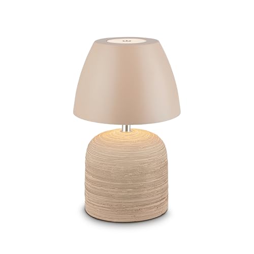Briloner Led Tischlampe Kabellos Ip44 Mit Touch Dimmbar