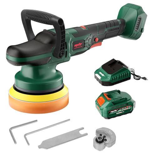 Mellif Poliermaschine Auto Akku Exzenterpolierer Mit Dual Action