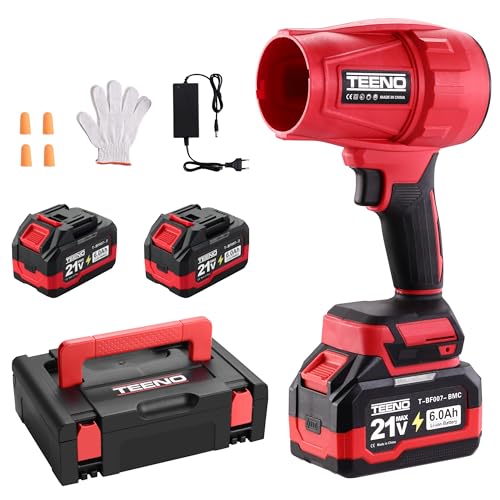 Teeno Akku Laubbl Ser 2x6000mah Akkus 21v Windgeschwindigkeit