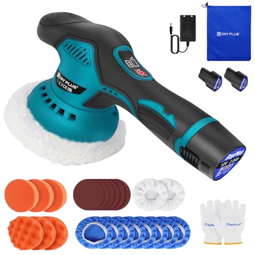 Mini Akku Poliermaschine Exzenter Auto Polierer Mit 8