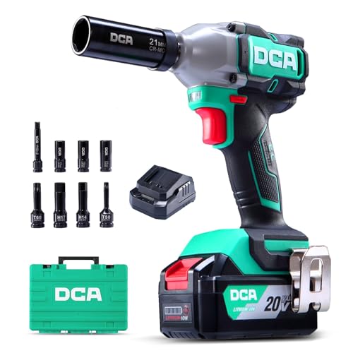 Dca 20v B Rstenloser Schlagschrauber Mit 4 0ah