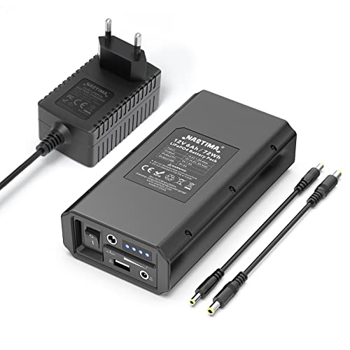 Nastima 12 8v 6000mah 72wh Lifepo4 Akku Powerbank