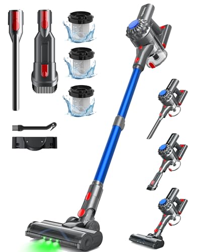 Ivormentico Akku Staubsauger Kabellos 50mins 40kpa 450w Akkustaubsauger