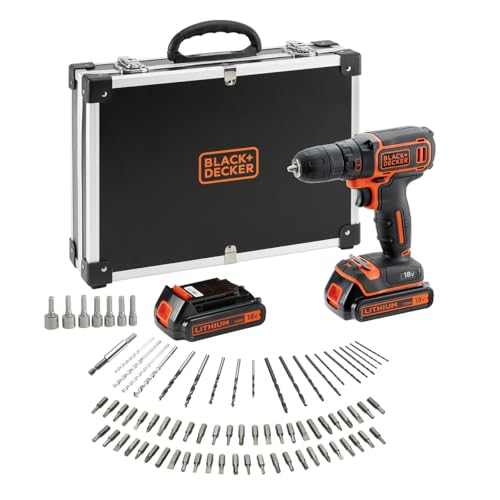 Black Decker Akku Bohrschrauber 18 V Kompakt Und