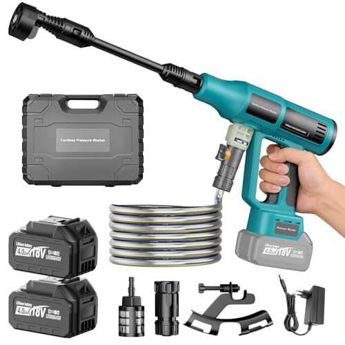 Blayram Akku Hochdruckreiniger 700psi Mobiler Akku Druckreiniger F