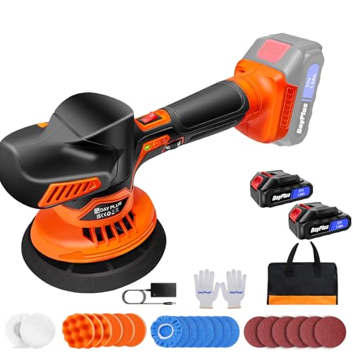 Poliermaschine Akku 21v Exzenter Poliermaschine Mit 2x Akkus