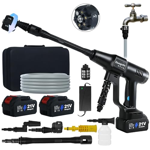 Duoguto 200 Bar Akku Hochdruckreiniger Mit 2 Akku