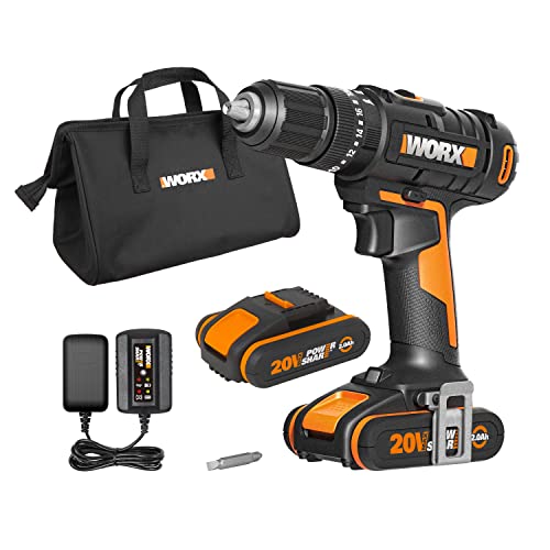 Worx Wx370 1 Akku Schlagbohrschrauber 20v 50nm 2
