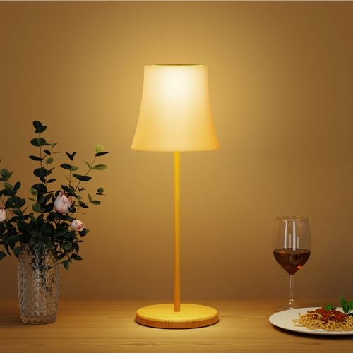 Suright Led Tischlampe Kabellos Akku Tischleuchte Mit 3