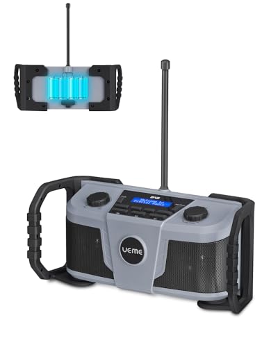 Baustellenradio Dab Fm Radio Mit Akku Digitalradio Dab