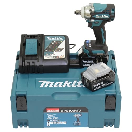 Makita Dtw300rtj Akku Schlagschrauber 18 V 5 0