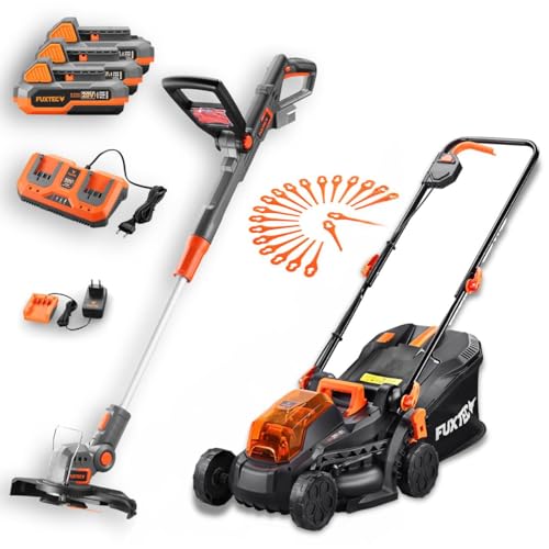 Fuxtec Akku Garten Set 20v Akku Rasentrimmer Und