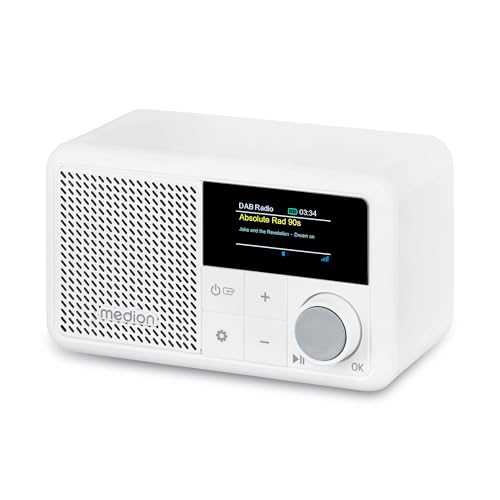 Medion S66822 Tragbares Mini Dab Radio Mit Bluetooth