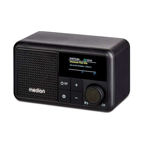 Medion S66822 Tragbares Mini Dab Radio Mit Bluetooth