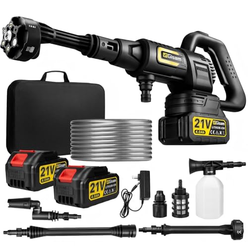 Akku Hochdruckreiniger Highsam Pressure Washer 3 Gang Modus