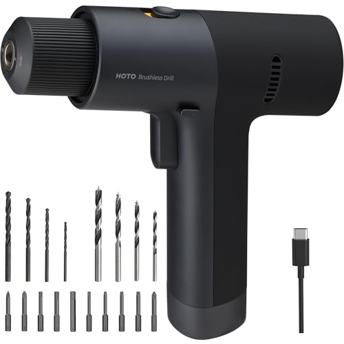 Hoto Akku Bohrschrauber 12v Schlagbohrschrauber Akkubohrer 30 Nm