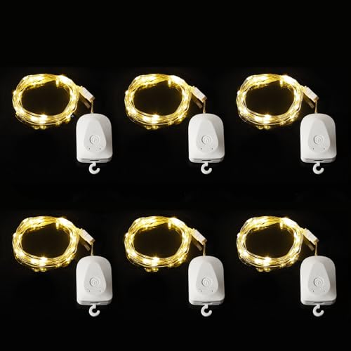 Yizhet 6 St Ck Wiederaufladbare Lichterkette Mit Abnehmbare