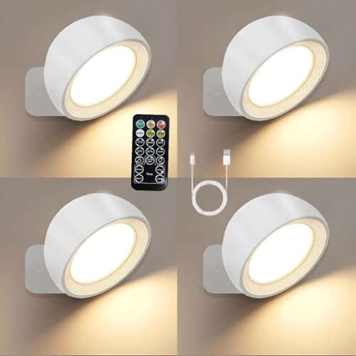 Reinigung Akku Wandstrahler 4 Packungen Led Wandleuchte Innen