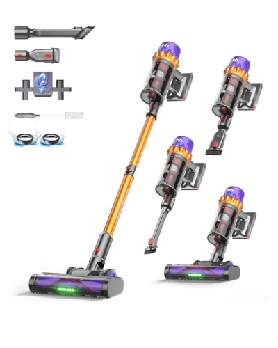 Alloymove Akku Staubsauger 50000pa 550w 80mins Staubsauger Kabellos