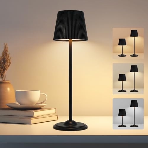 Nixtrve Led Tischlampe Kabellos H Henverstellbar Usb C