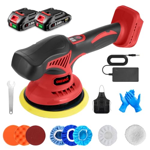 Onevan Akku Poliermaschine F R Auto 20v 150mm