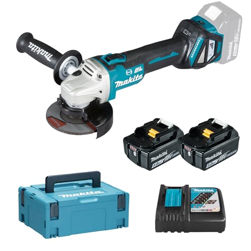 Makita Dga513rtj Akku Winkelschleifer 18 V 5 0