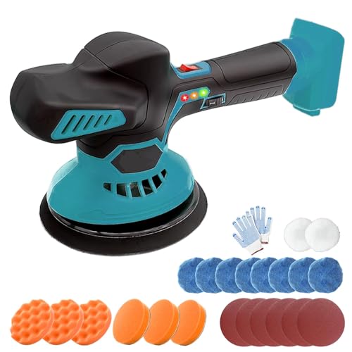 Poliermaschine Akku Exzenter Poliermaschine Kompatibel Mit Makita 18v