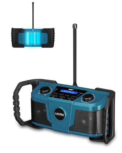 Ueme Dab Plus Radio Baustellenradio Mit Akku Outdoor