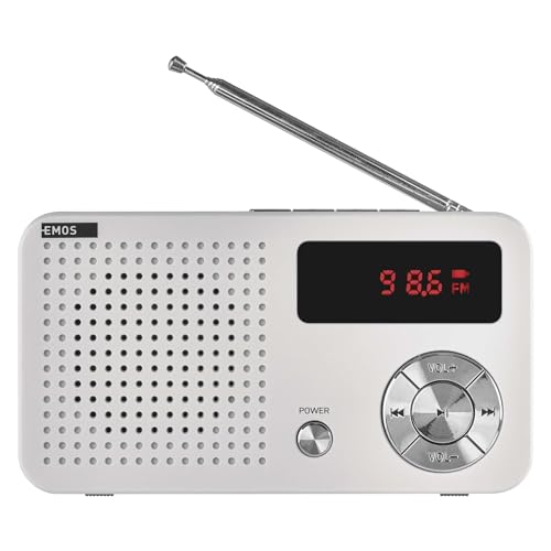Emos Tragbares Digitales Fm Radio Und Mp3 Player