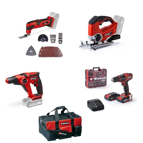 Einhell Power X Change 18v Werkzeugset Mit Schlagbohrschrauber