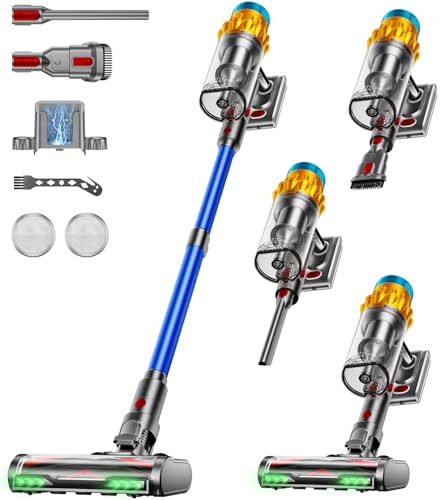 Aidtips Akku Staubsauger 50kpa 600w 70mins Staubsauger Kabellos