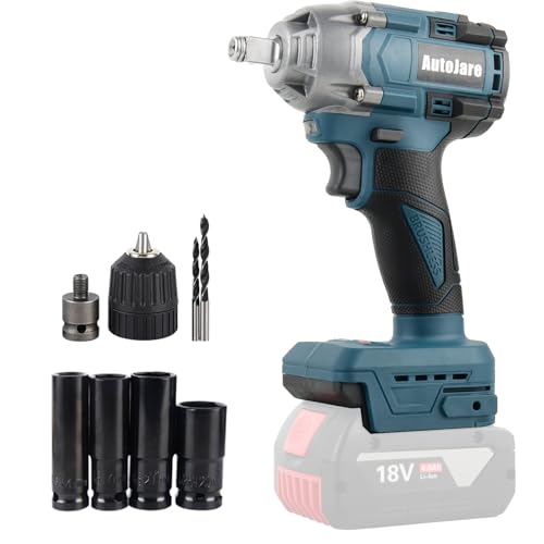 Autojare Akku Schlagschrauber Kompatibel Mit Bosch 18v Batterie