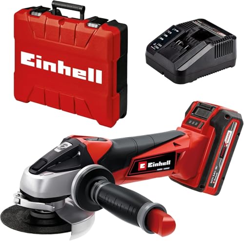 Einhell Akku Winkelschleifer Te Ag 18 115 Li