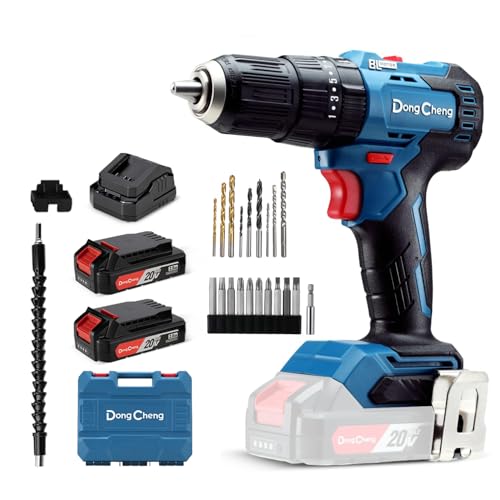 Dongcheng Akku Schlagbohrschrauber Set 18v 50nm B Rstenlose