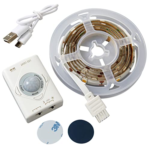 Northpoint Led Streifen Schranklicht 1m Mit Bewegungsmelder Aufladbar