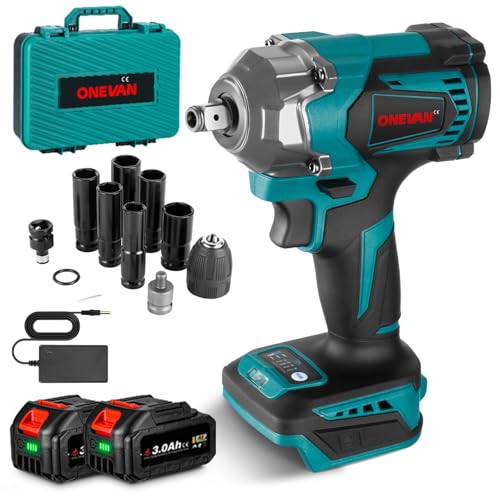 Onevan Akku Schlagschrauber B Rstenloser Schlagschrauber Elektrisch 700nm
