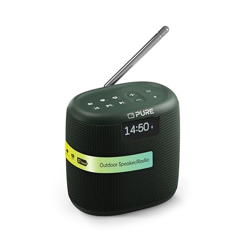 Pure Woodland Mini Outdoor Lautsprecher Mit Bluetooth Dab