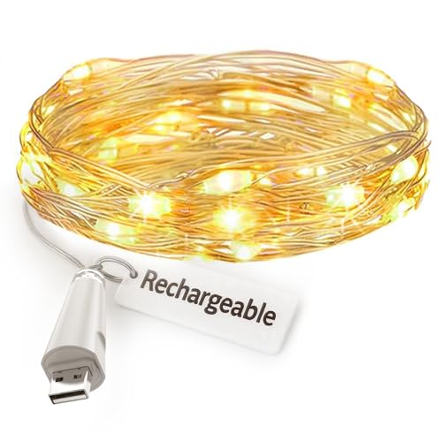 Leegoal Usb Wiederaufladbare Lichterkette 2m 20 Led Kupferdraht