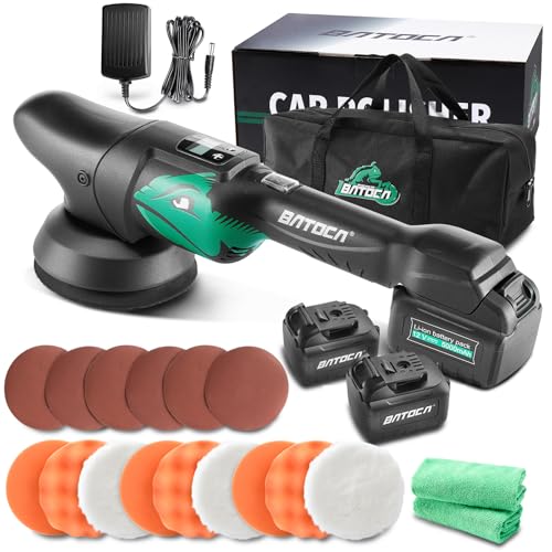 Batoca S2 Auto Poliermaschine Akku Polierer Lcd Geschwindigkeitsanzeige