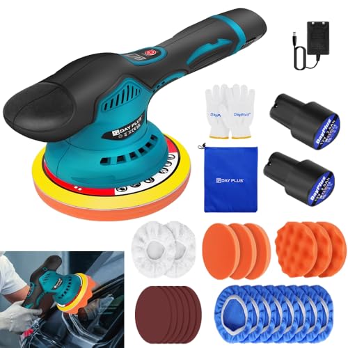 Qimu Akku Poliermaschine Auto Poliermaschine Set 22pcs 12v