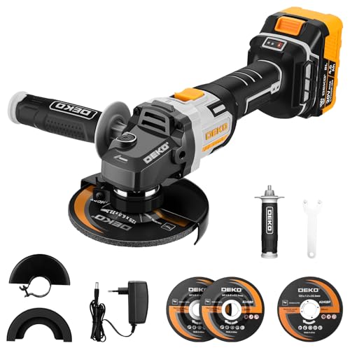 Akku Winkelschleifer 20v 125mm Dekopro Schleifer Mit 4