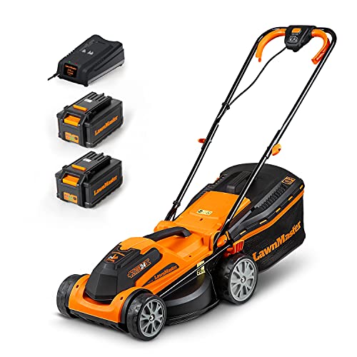 Lawnmaster Clmf2434g Akku Rasenm Her 24v Max 2x4