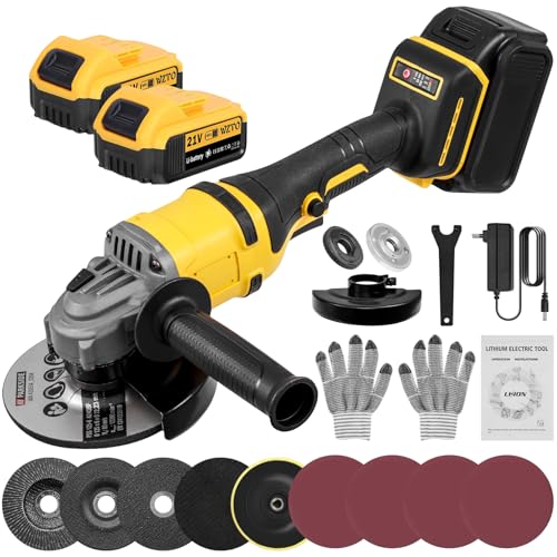 Wowspeed Akku Winkelschleifer 21v Winkelschleifer Akku Mit 2x500mah